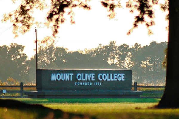 Sign at Dusk